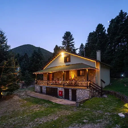 Chalet Dandy Villas Elatodasos - Chalet Artemis - Fir Forest - Jeep & Nature Lovers Eptalofos